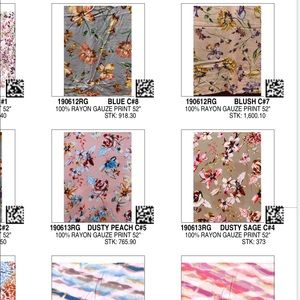 Prints Fabric- unique and exclusive  designs